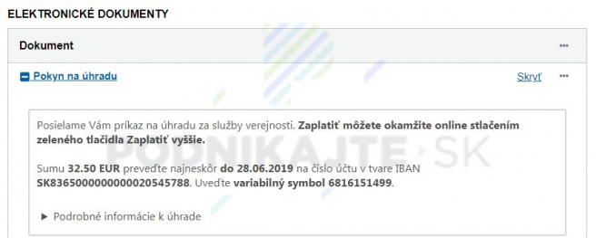 Návod na vyplnenie elektronickej žiadosti