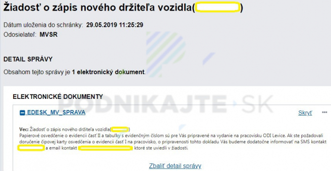 Návod na vyplnenie elektronickej žiadosti