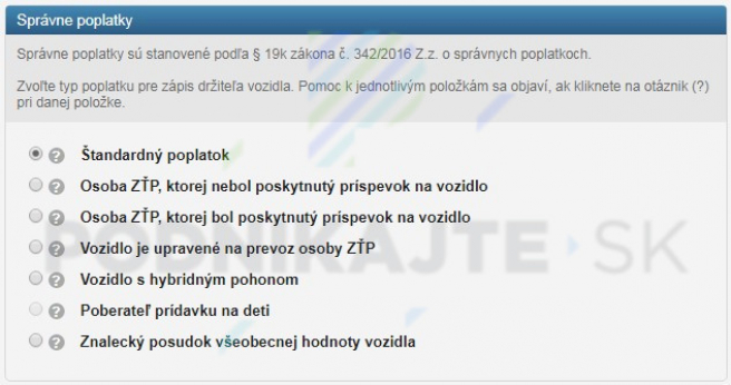 Návod na vyplnenie elektronickej žiadosti