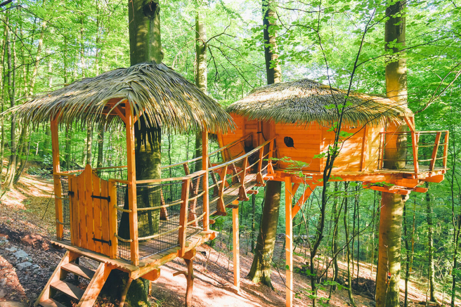 Treehouse v Trenčianskych Tepliciach. Zdroj: treehouse.sk