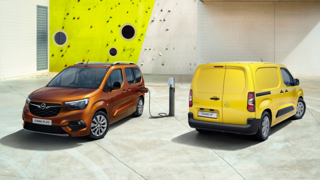 Opel ponúka aj ďalšie elektromobily – Combo e-life či Combo-e. Zdroj: Opel