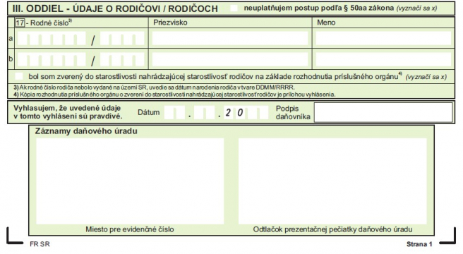 Zdroj: Finančná správa SR