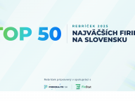 Rebríček: TOP 50 najväčších firiem na Slovensku za rok 2025
